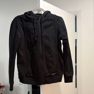 Figs Black Lightweight Zip-Up hoodie - Disney edition